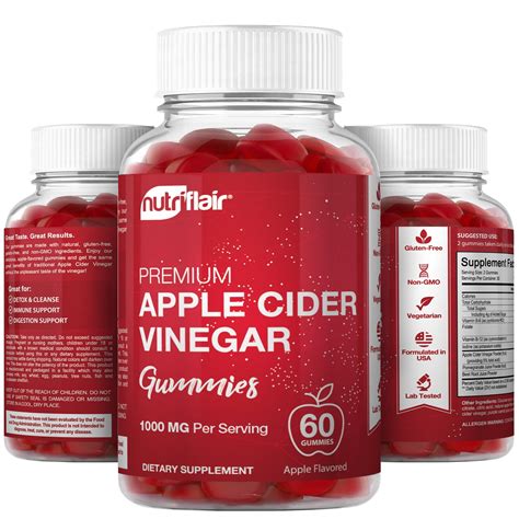 Apple Cider Vinegar Gummies Cleanse .